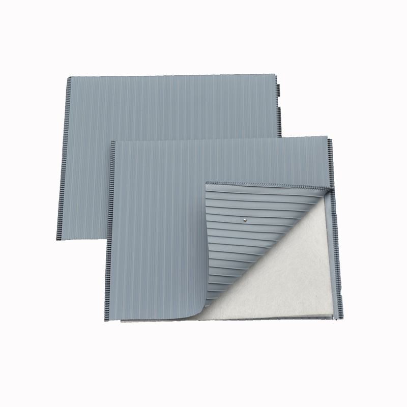 H 136mmx W 159mm PE Envelop Separator with Mini Rib Outer and Big Rib Inner