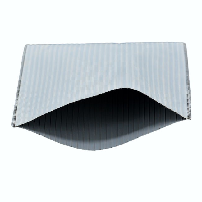 PE Envelop Separator with Mini Rib Outer and Big Rib Inner H 136mmx W 160mm