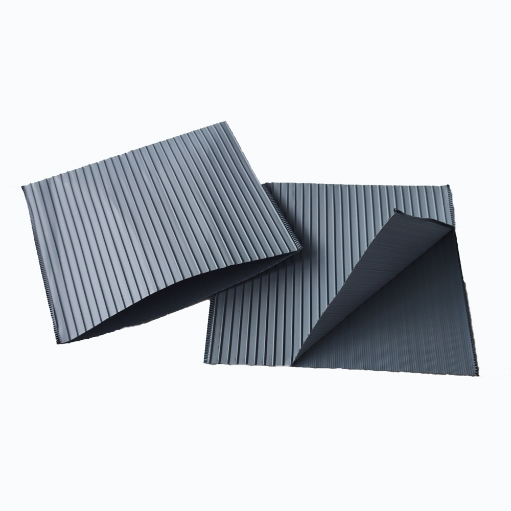 H 136mmx W 160mm PE Envelop Separator with Straight Rib Outer and Mini Rib Inner