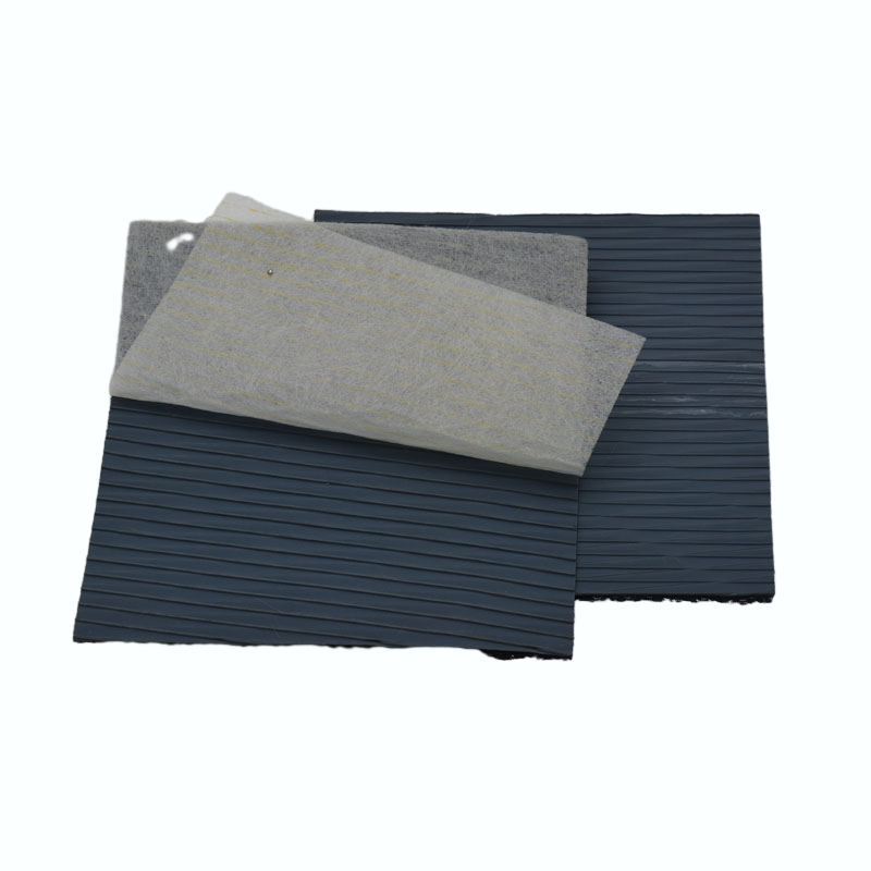 PE Slice Separator with Twill Rib on One Side and Straight Rib on The Other Side