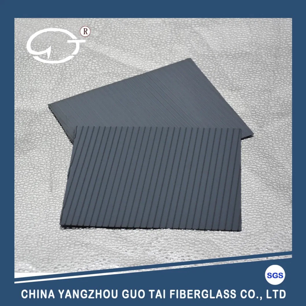 PE Slice Separator with Smooth Surface on One Side and Twill Rib on The Other Side