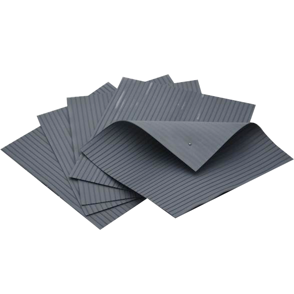 PE Slice Separator with Straight Rib on One Side and Smooth Surface on The Other Side