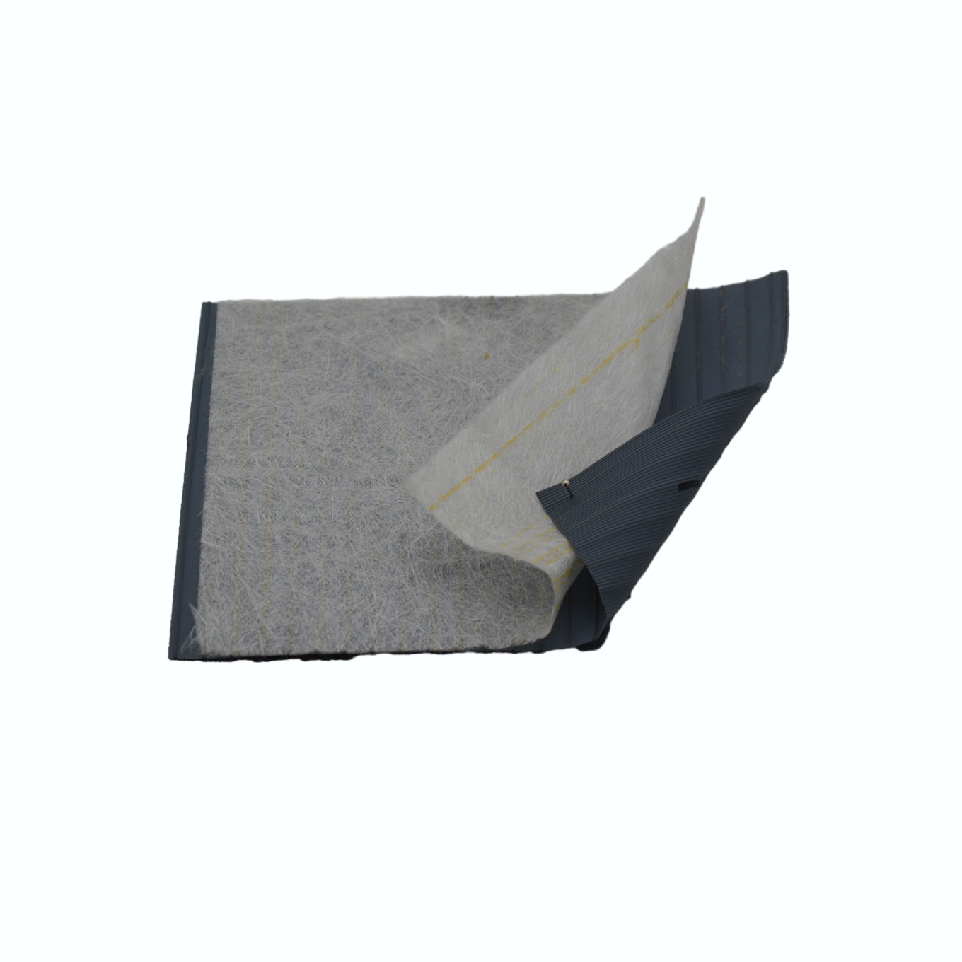PE Slice Separator with Mat with Mini Rib on One Side and Straight Rib on The Other Side