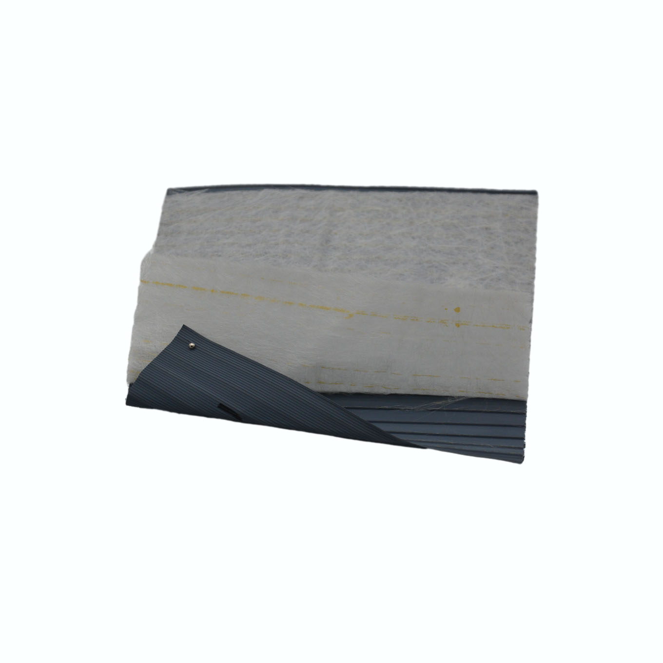 PE Slice Separator with Mat with Mini Rib on One Side and Straight Rib on The Other Side