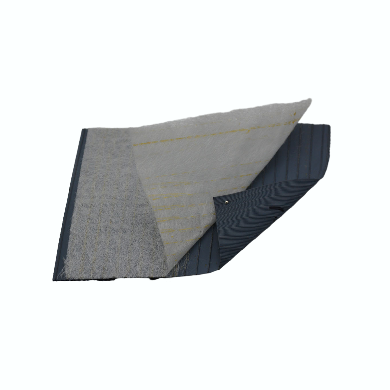 PE Slice Separator with Mat with Mini Rib on One Side and Straight Rib on The Other Side