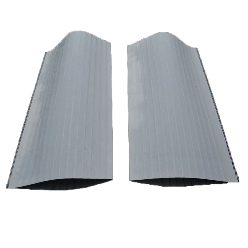 PE Sleeve Battery Separator with Smooth Surface Outer and Straight Rib Inner