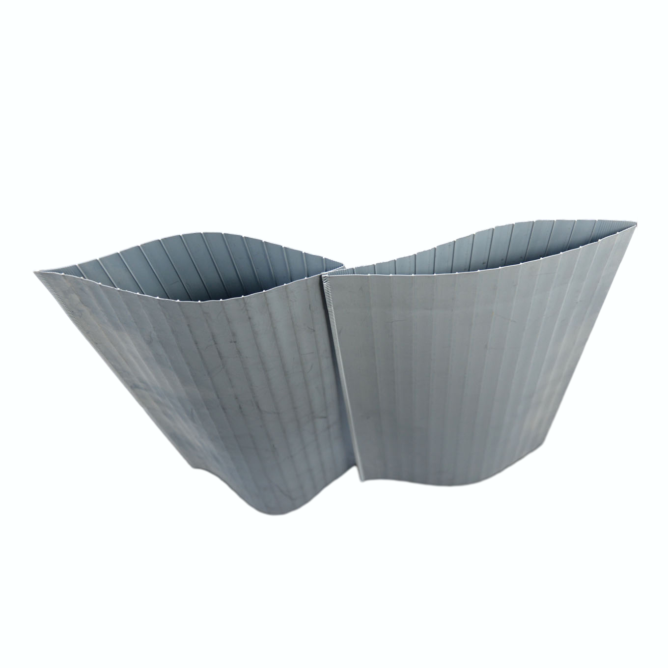 PE Sleeve Battery Separator with Smooth Surface Outer and Straight Rib Inner