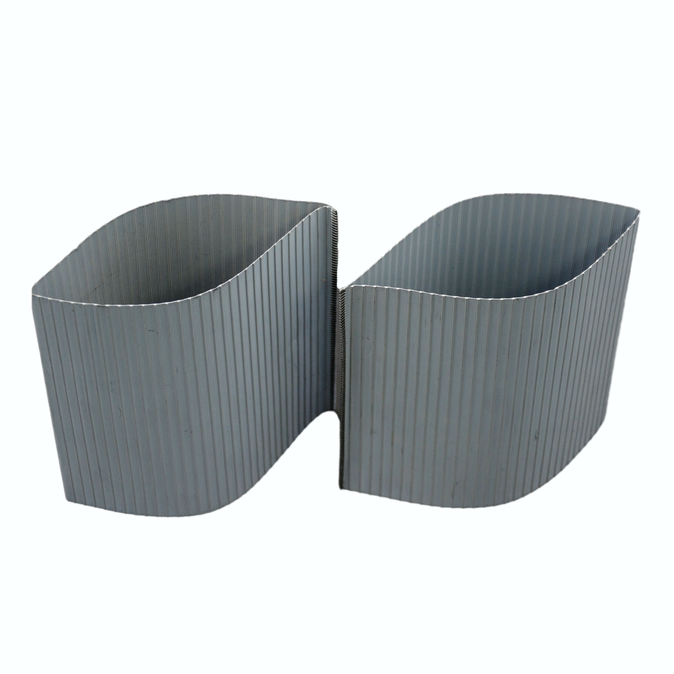 PE Sleeve Batter Separator with Straight Rib Outer and Mini Rib Inner