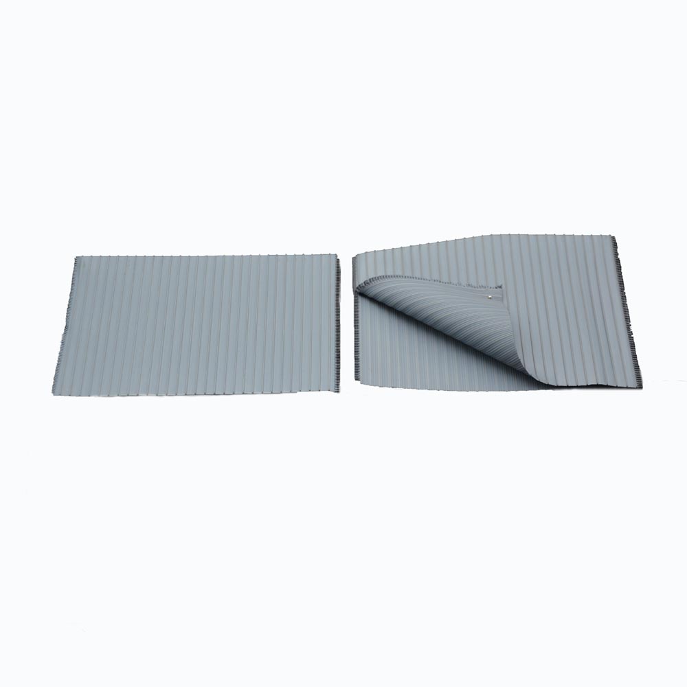 PE Envelop Separator with Straight Rib Outer and Mini Rib Inner Size 160X136X1.2mm