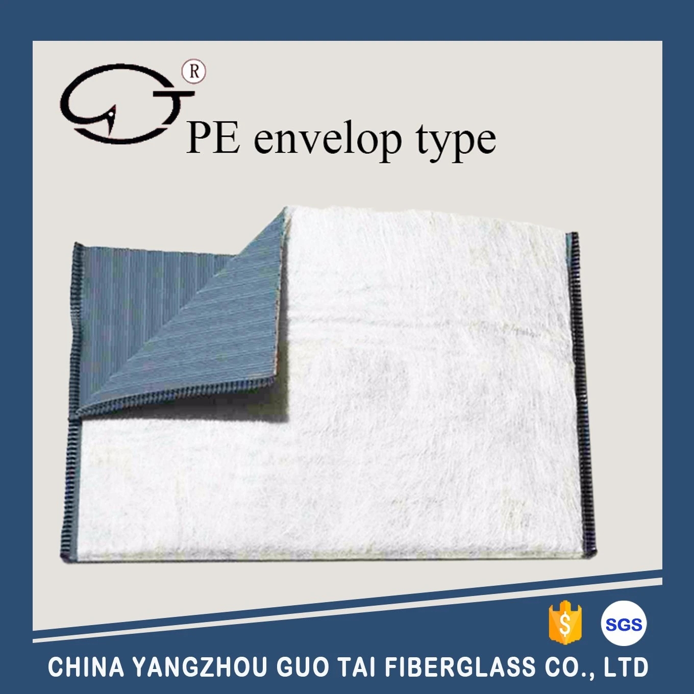 PE Envelop Battery Separator with Glass Mat Inner or Outer