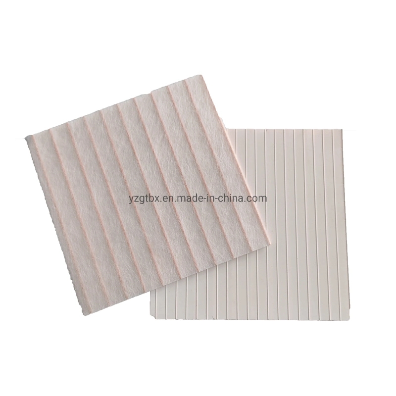 PVC Battery Separator with Mat 158X155X0.6X2.4mm (2.15mm PVC + 0.25mm MAT)