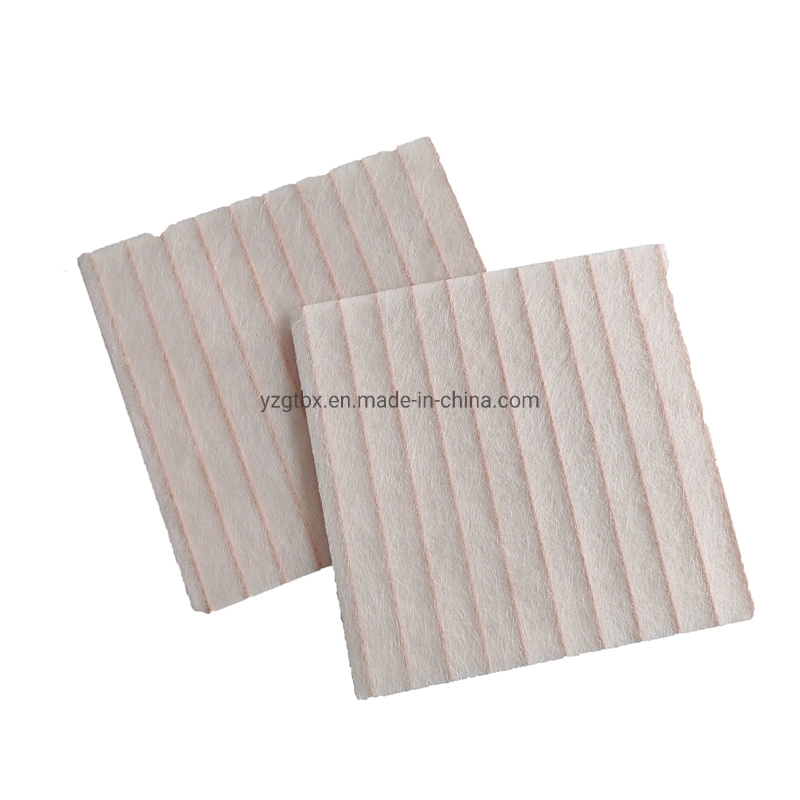 PVC Battery Separator with Mat 158X155X0.6X2.4mm (2.15mm PVC + 0.25mm MAT)