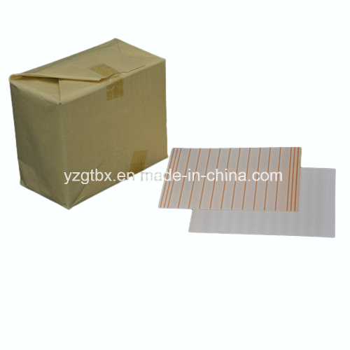 PVC Separator with Straight Rib on One Side and Mini Rib on The Other Side