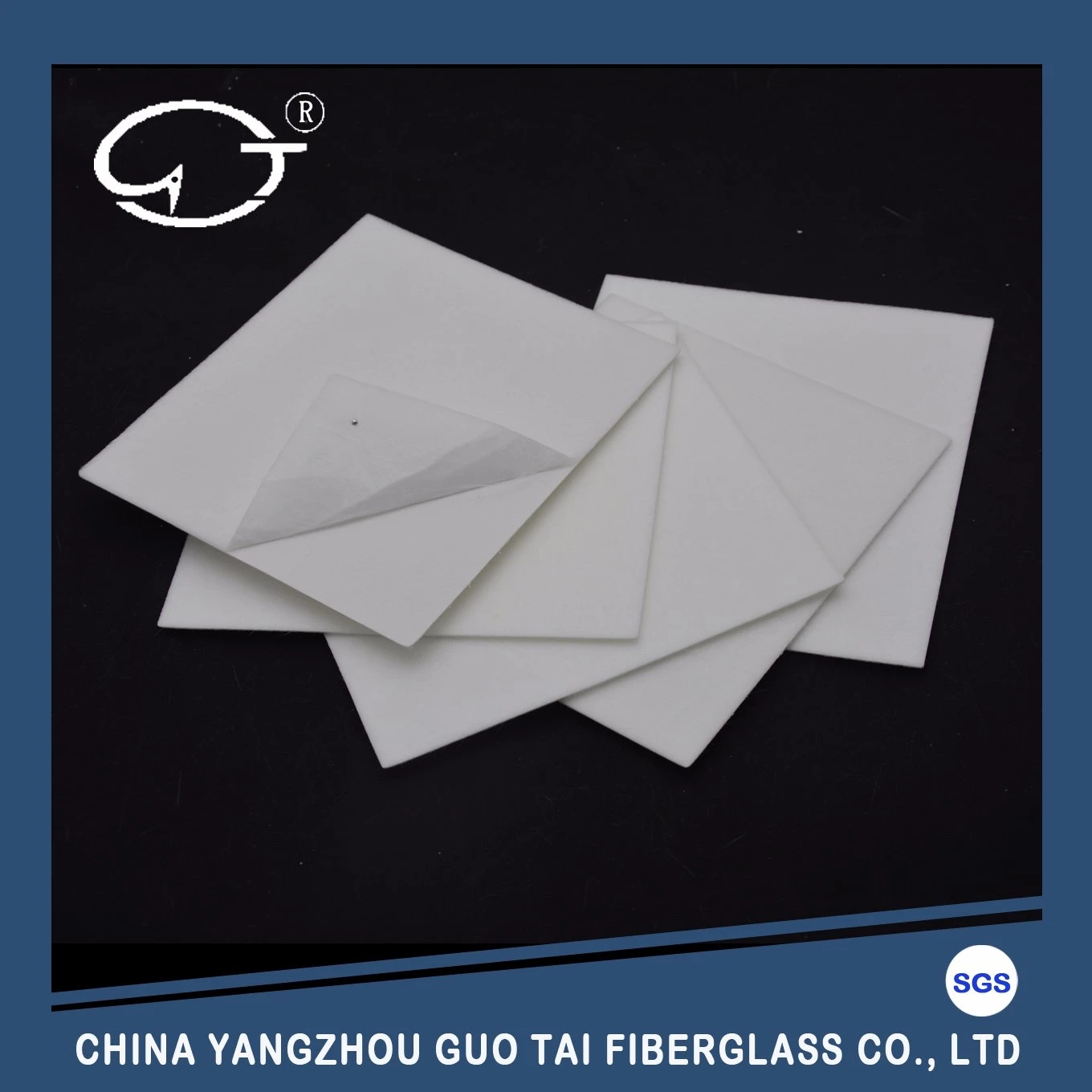 100% Sticked Composite Fiberglass Battery Separator for Lead-Acid Battery with The Size 150mm X 135mm