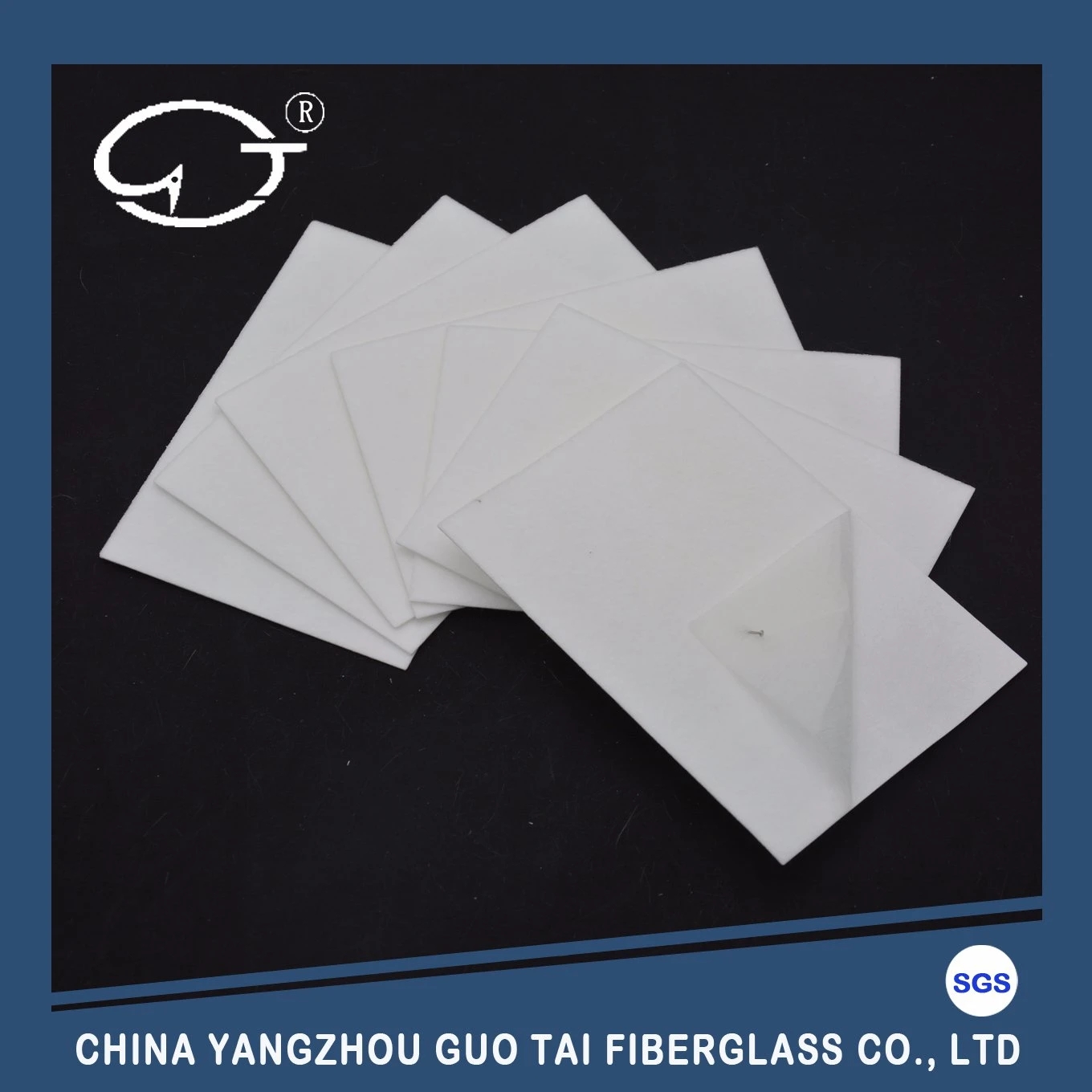 100% Sticked Composite Fiberglass Battery Separator for Lead-Acid Battery with The Size 150mm X 105mm )