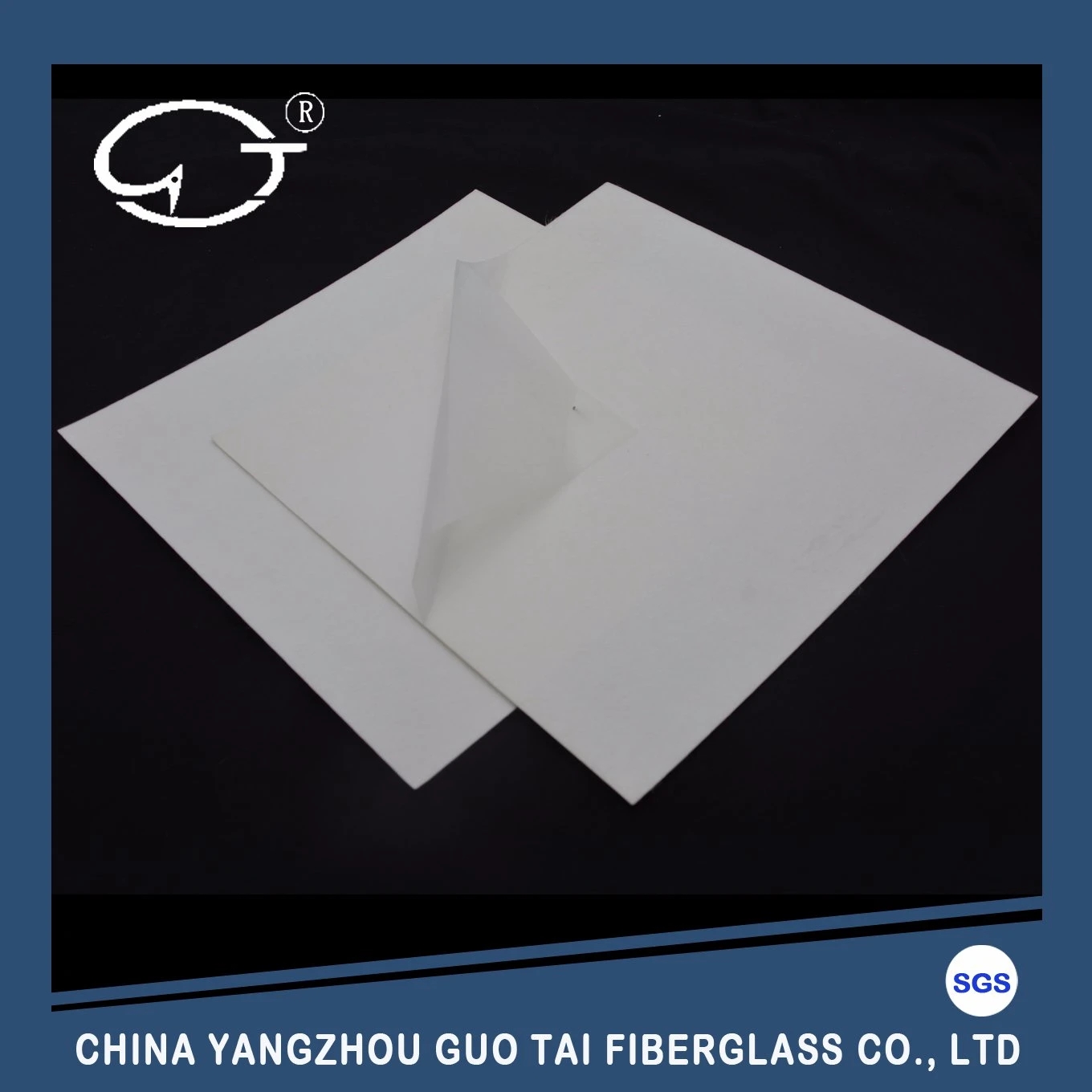 100% Sticked Composite Fiberglass Battery Separator for Lead-Acid Battery with The Size 300mm X 300mm )