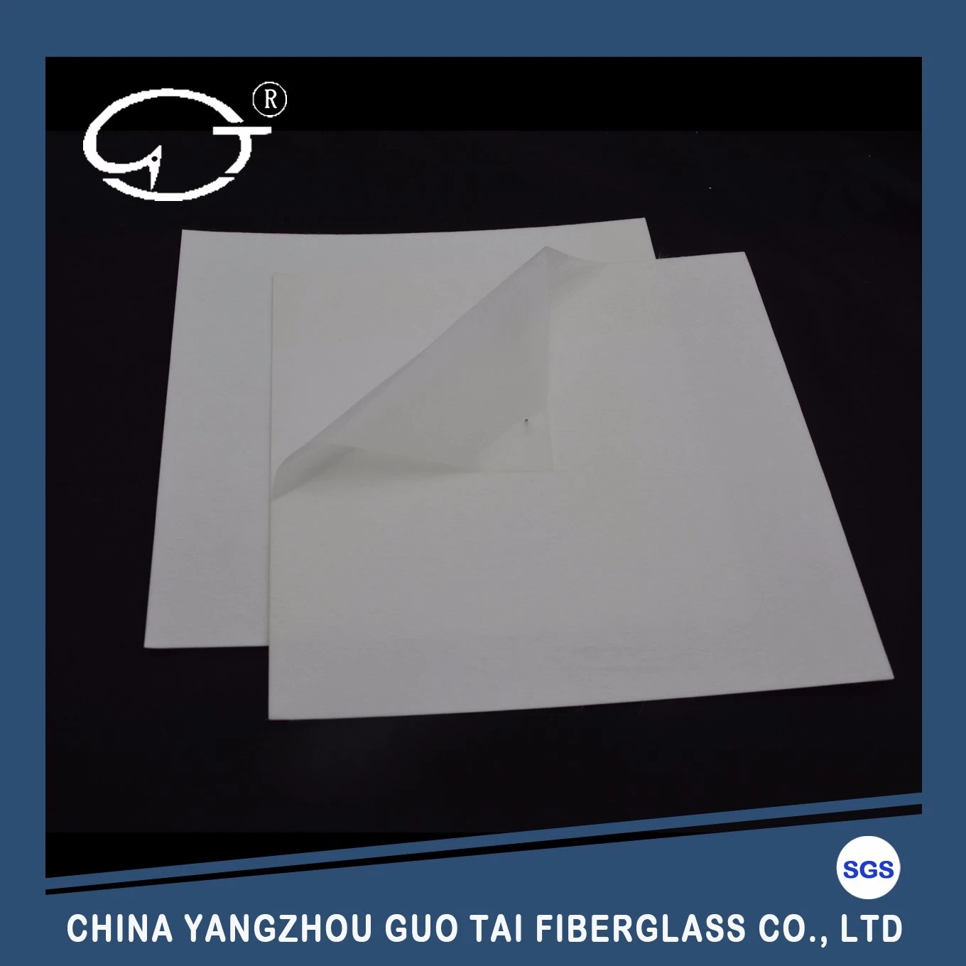 100% Sticked Composite Fiberglass Battery Separator for Lead-Acid Battery with The Size 300mm X 300mm )