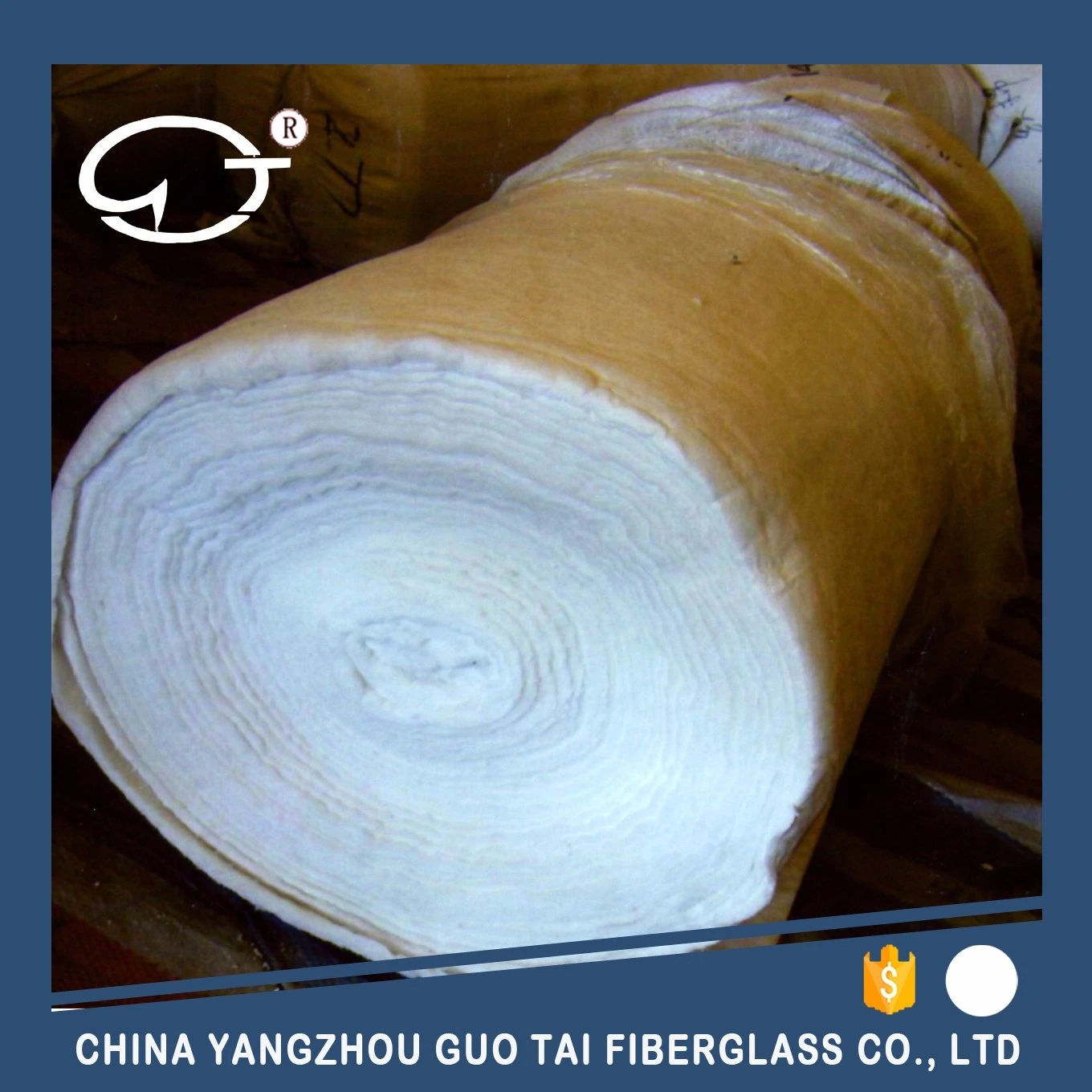 Ceramic Fiber Mat (Aluminum Silicate Fiberglass Mat)