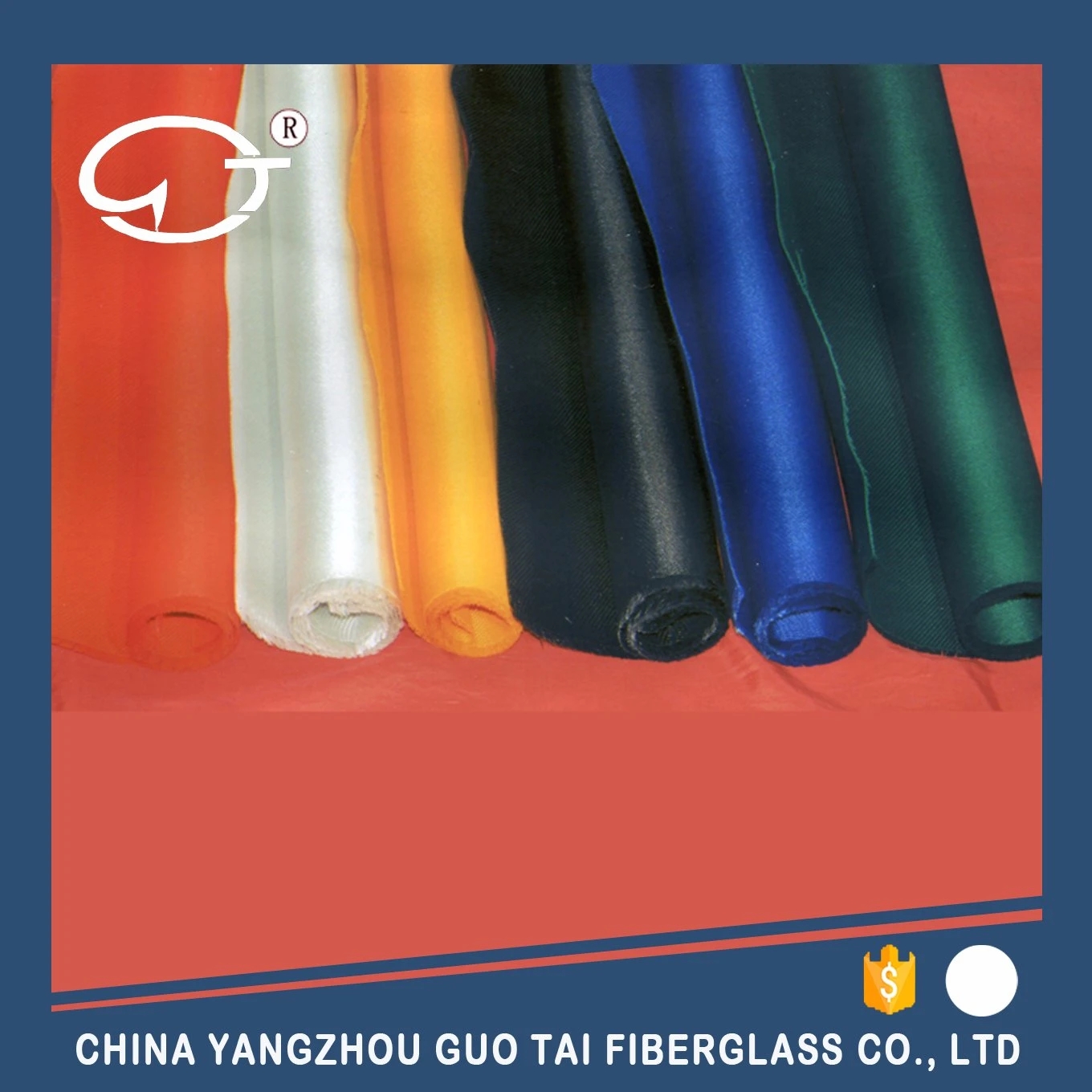High Quality Dyed Fiberglass Fabric