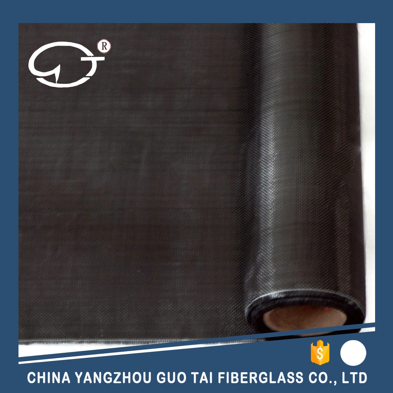High Quality Dyed Fiberglass Fabric