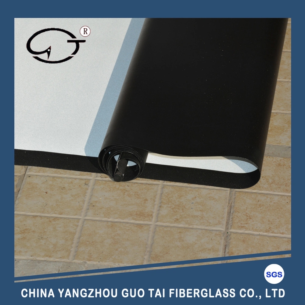 Flame Retardant Black Glass Fiber Projection Screen Fabric