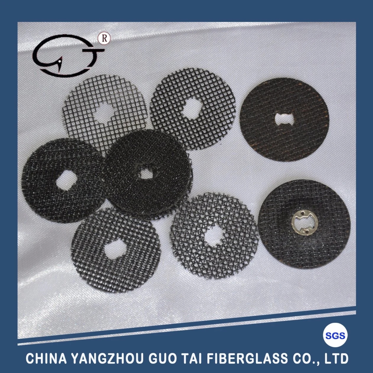Fiberglass Reinforced Mesh Discs for Grinding Wheel