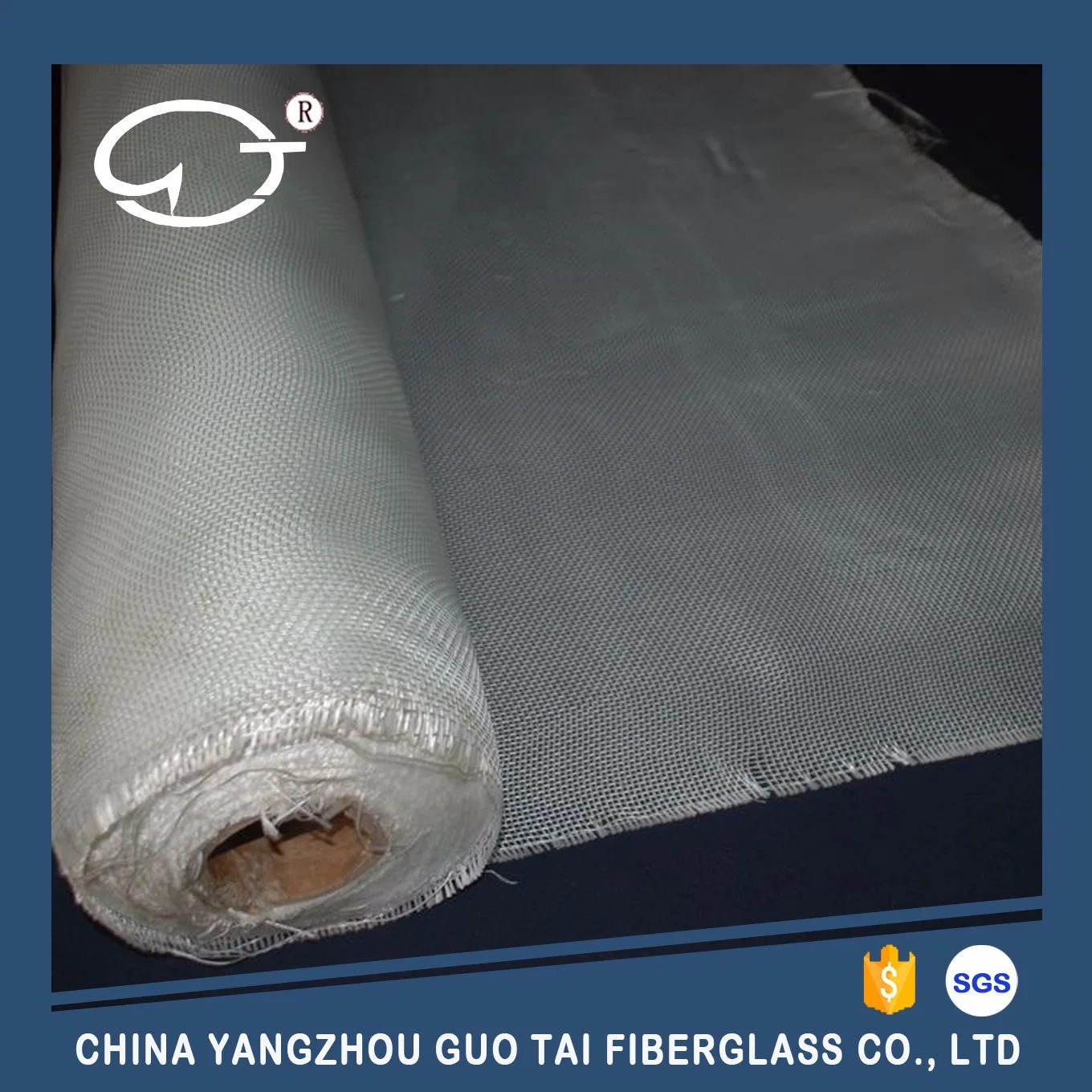 High Strength Plain or Leno Fiberglass Mesh for Grinding Wheel