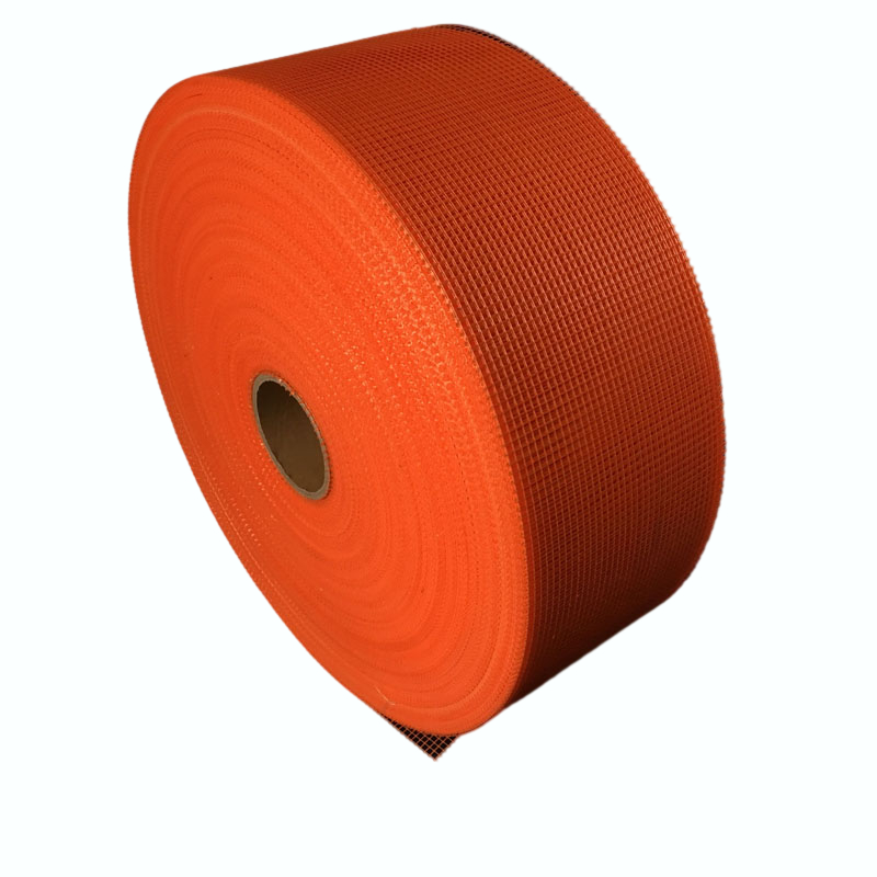 Orange Alkali Resistant Mesh Slitted