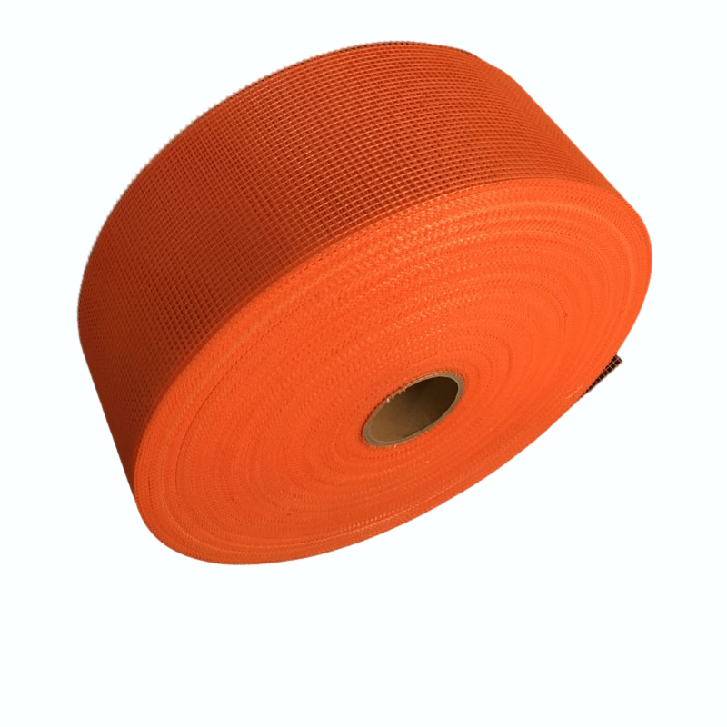Orange Alkali Resistant Mesh Slitted