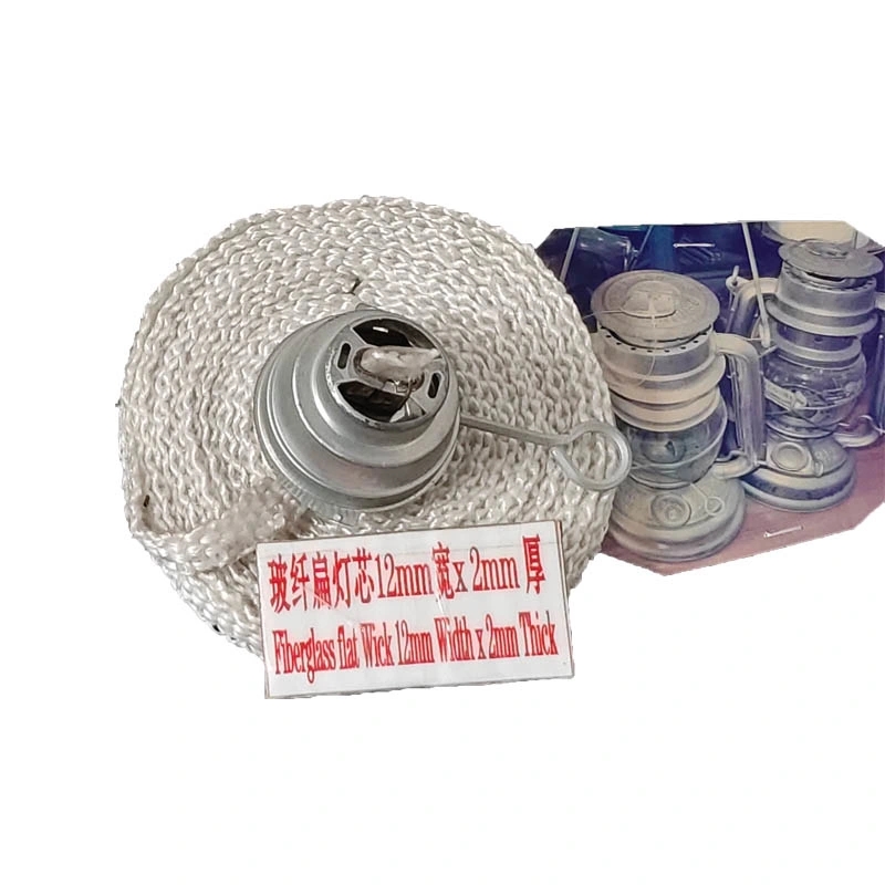 Flat Fiberglass Wick for Mast Lamp or Barn Lantern