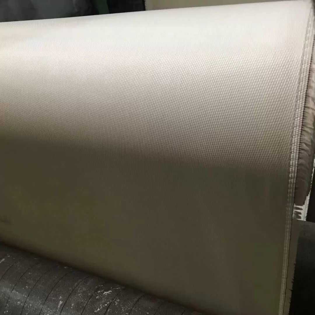 Fall Prevention Yarn 1240G/M2 High Silica Fabric Coated 3% PU