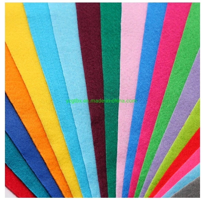 Colored Polyester Non Woven Felt