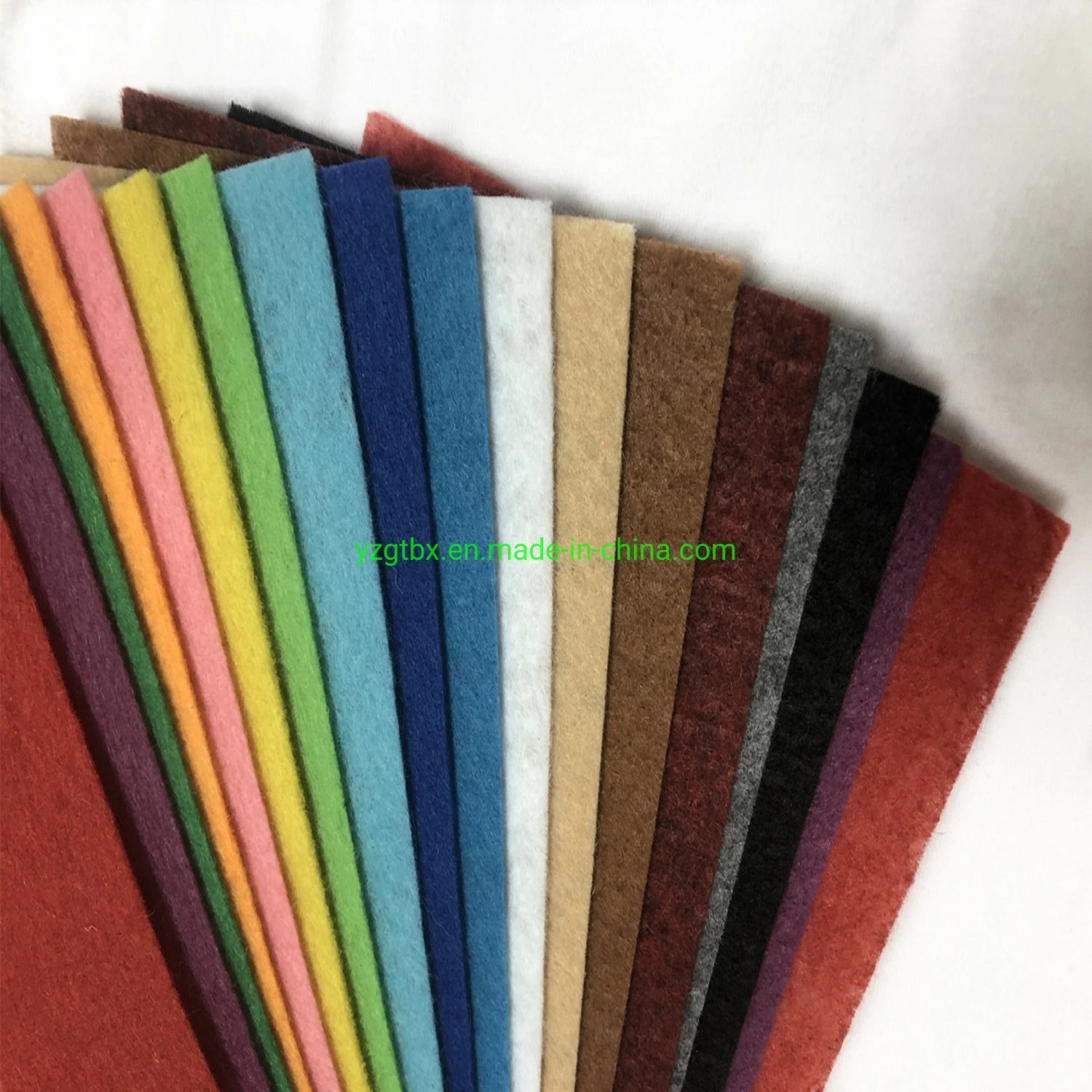 Colored Polyester Non Woven Felt