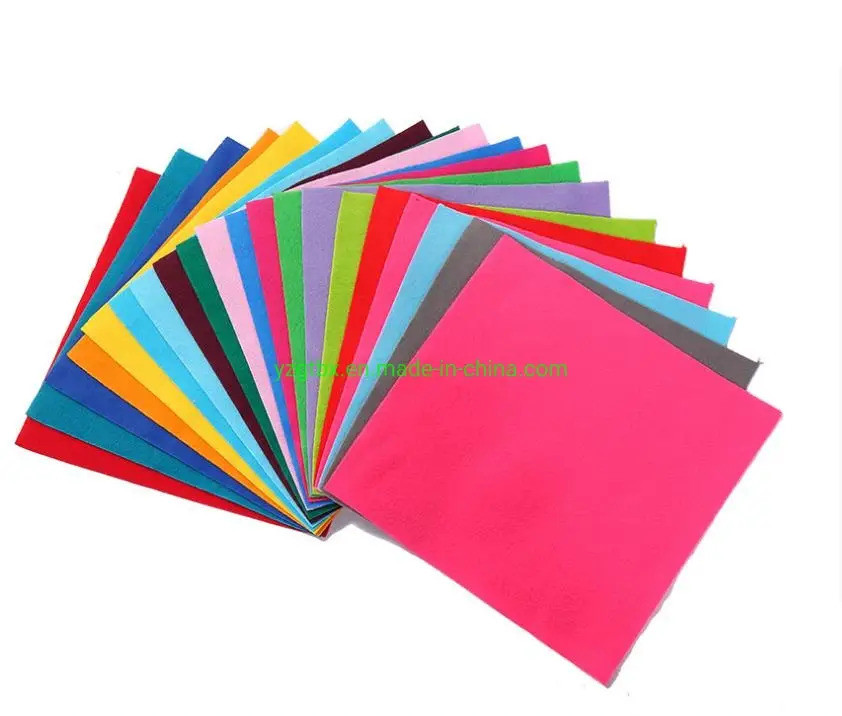 Colored Polyester Non Woven Felt