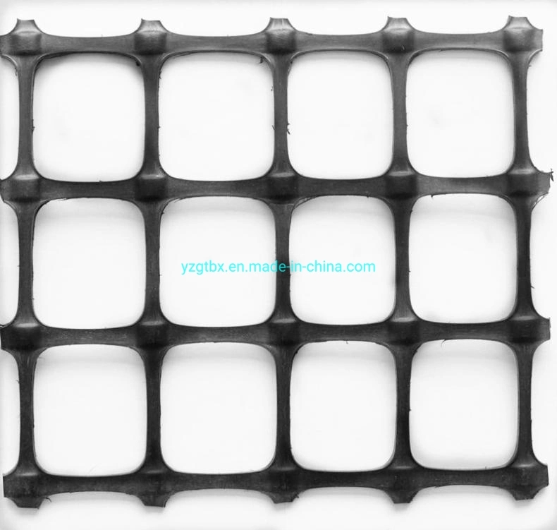 Plastic PP Geogrid Biaxial Geogrid for Road Railway Construction Reinforcement