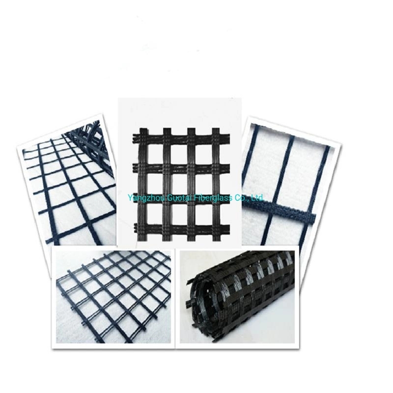 High Tensile Strength Geogrid Polyester Geogrid 50kn 80kn 120kn 150kn 260kn 400kn 600kn 800kn 1200kn