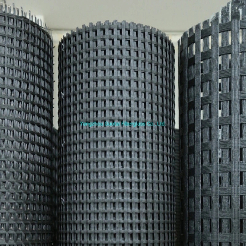 Fiberglass Geogrid for Strengthen Road Surface
