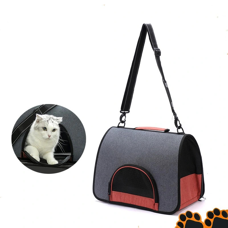 Multifunctional Portable foldable Dog cat carrier backpack pet carrier bag