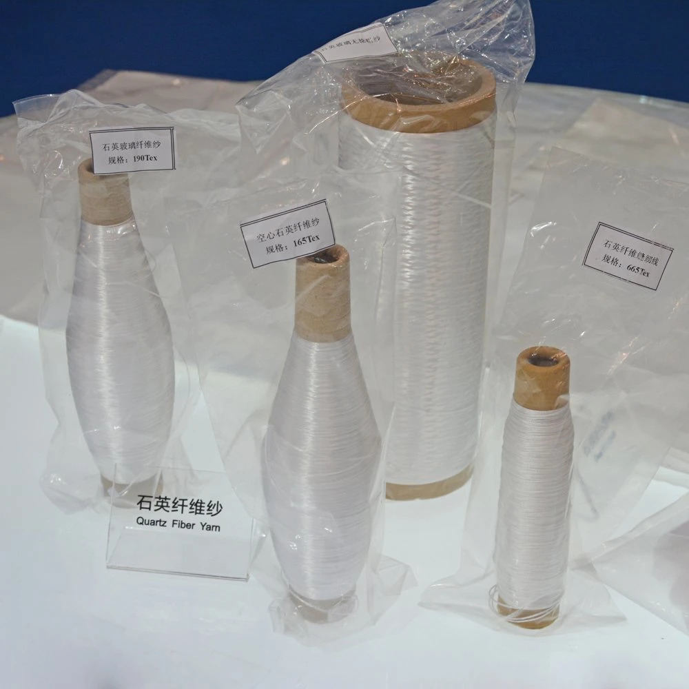 High Temperature Resistance High Purity Quartz Fiber Yarn