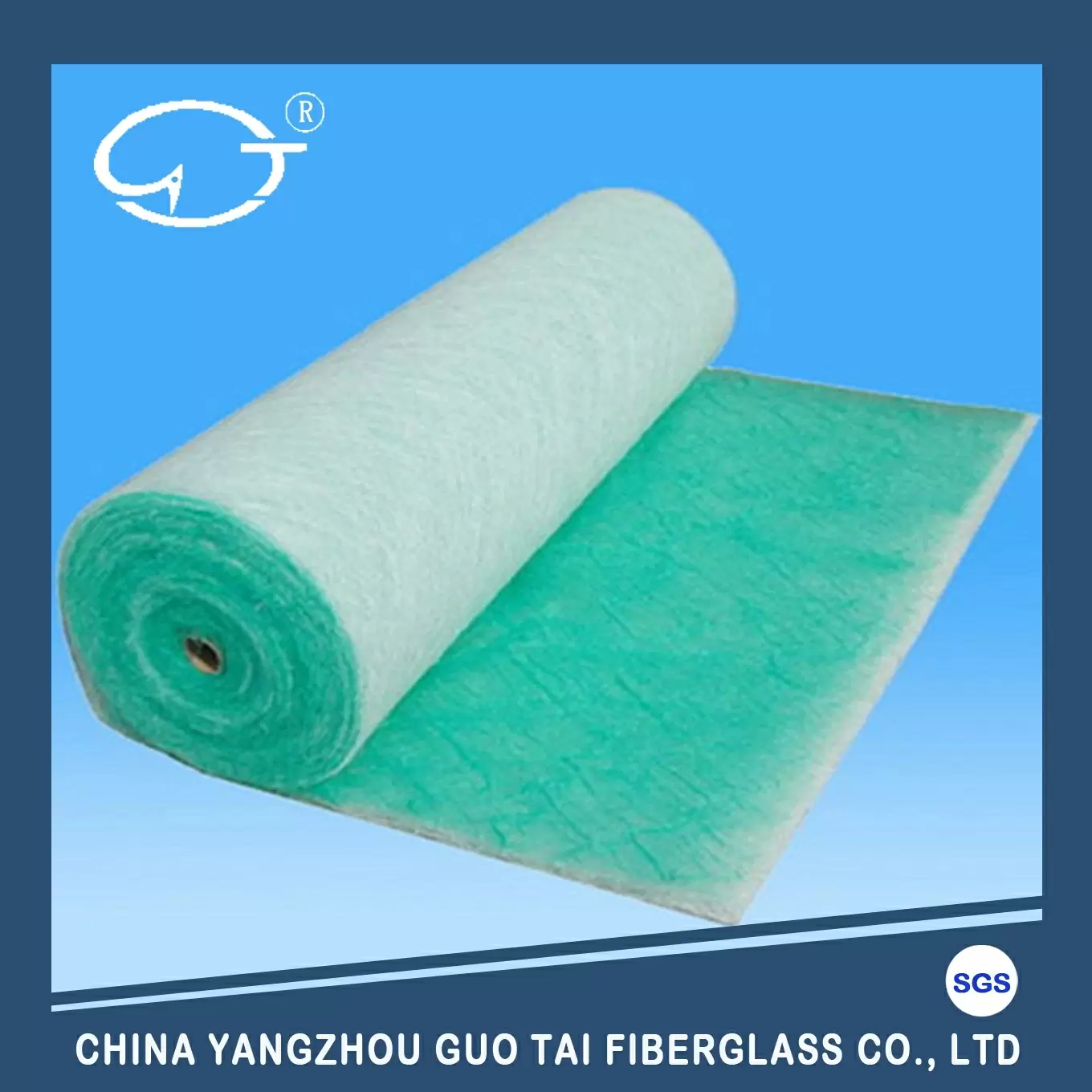 240GSM Fluffy Fiberglass Filter Felt for Air Filtering