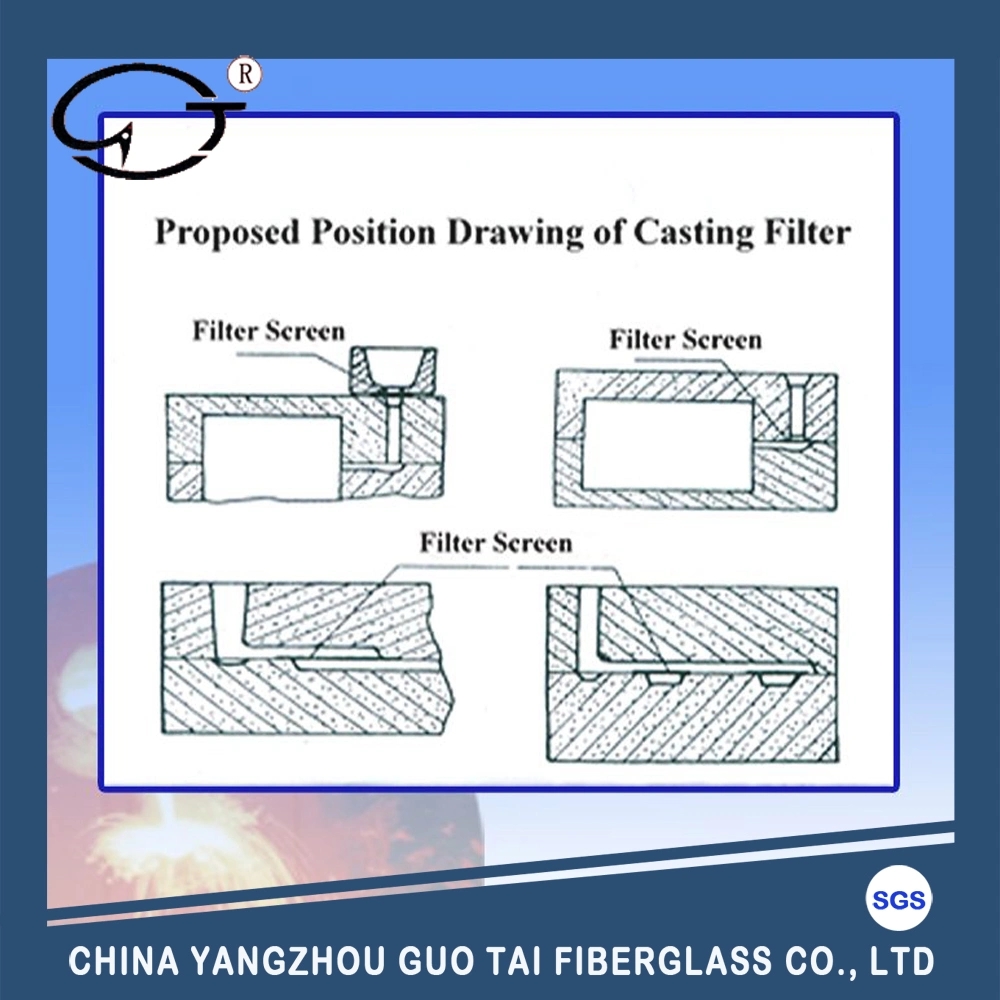 High Temp. Resistance Filtering Disc for Molten Iron Solution
