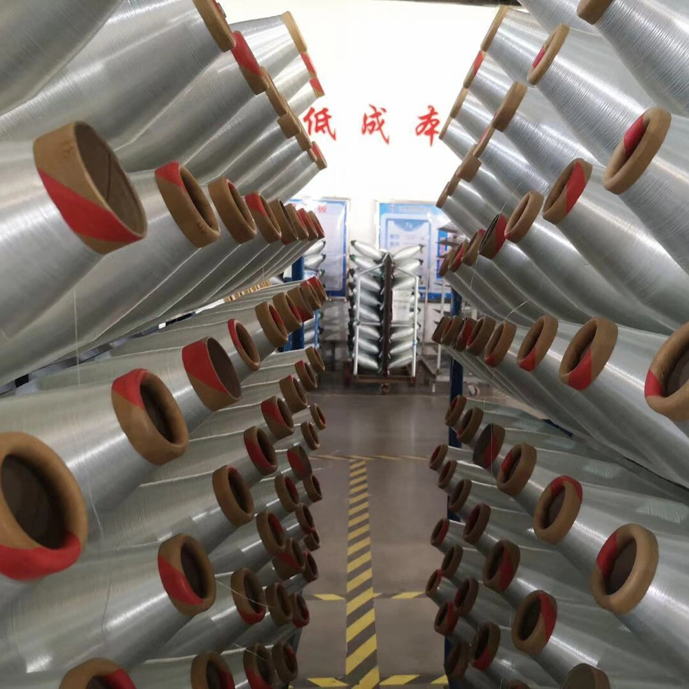 E Glass Continuous Filament Fiberglass Yarn with Plastic Bobbin