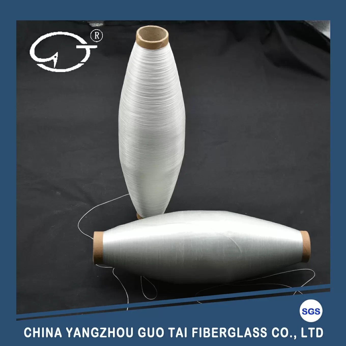 E Glass Continuous Filament Fiberglass Yarn with Paper Bobbin