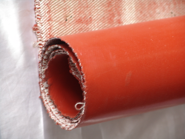 High Quality Single Side Silicone Coated Fiberglass Fabric (Cloth)