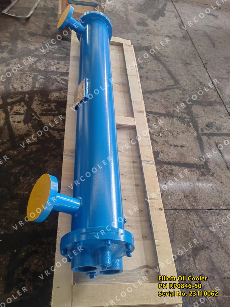 Elliott Oil Cooler PN RP0846-50 Serial No 23110062.jpg