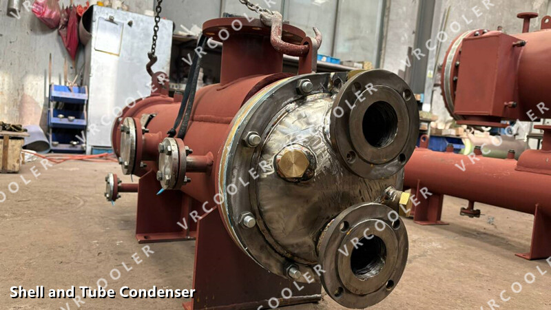 Can shell and tube heat exchangers be used to cool air?