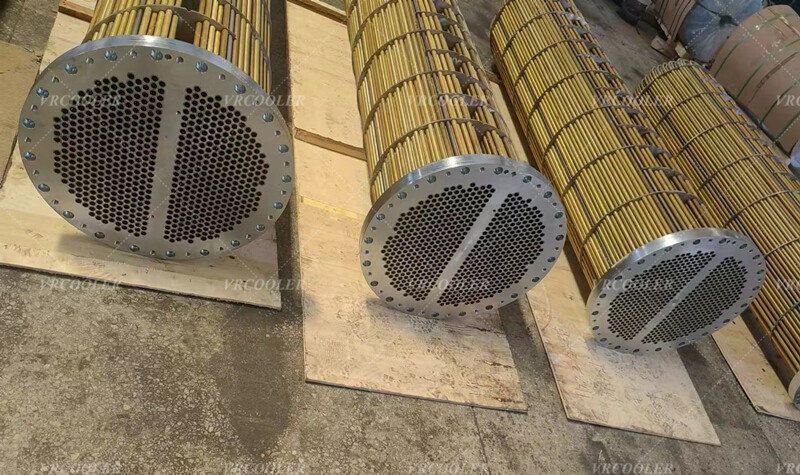 Tube Bundle U-Type of Treated Gas Trim Cooler in Gas & LPG Processing Plant