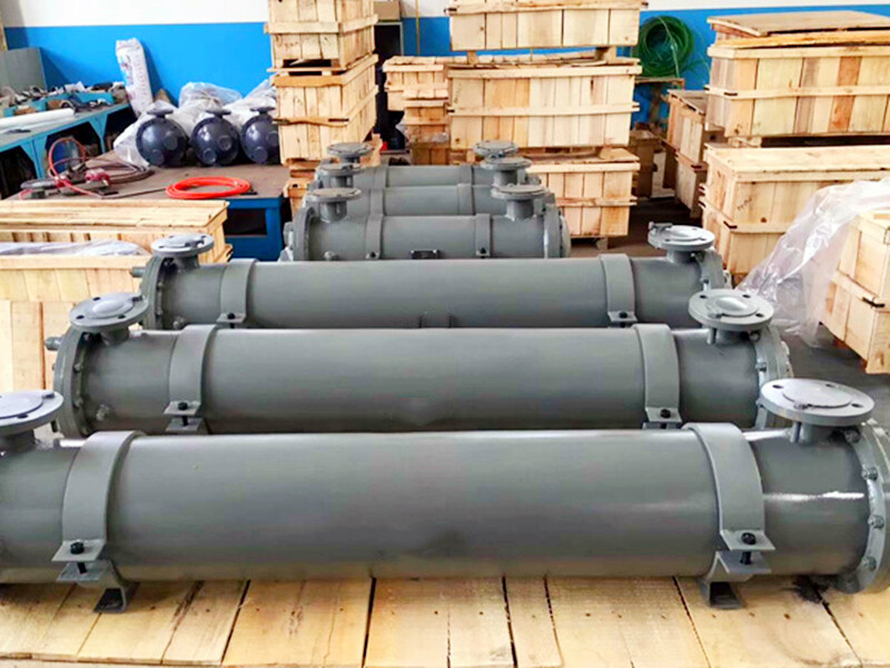 Shell And Tube Evaporator Only Cold Water for Use in Chiller Unit