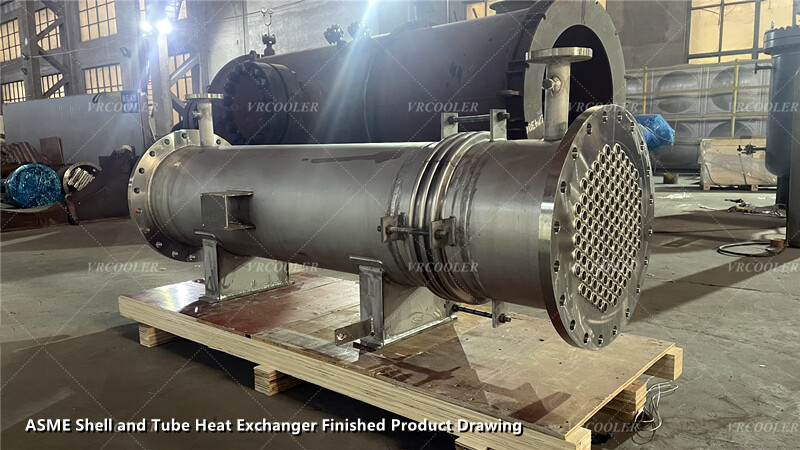 ASME Shell and Tube Heat Exchanger Finished Product