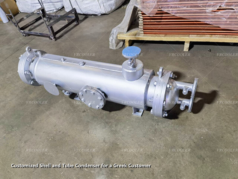 Customized Shell and Tube Condenser for a Greek Customer 1.jpg